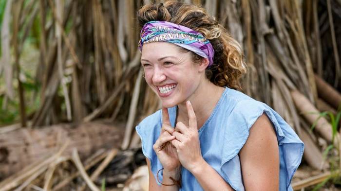 Molly Byman voted out in Survivor Island of The Idols.